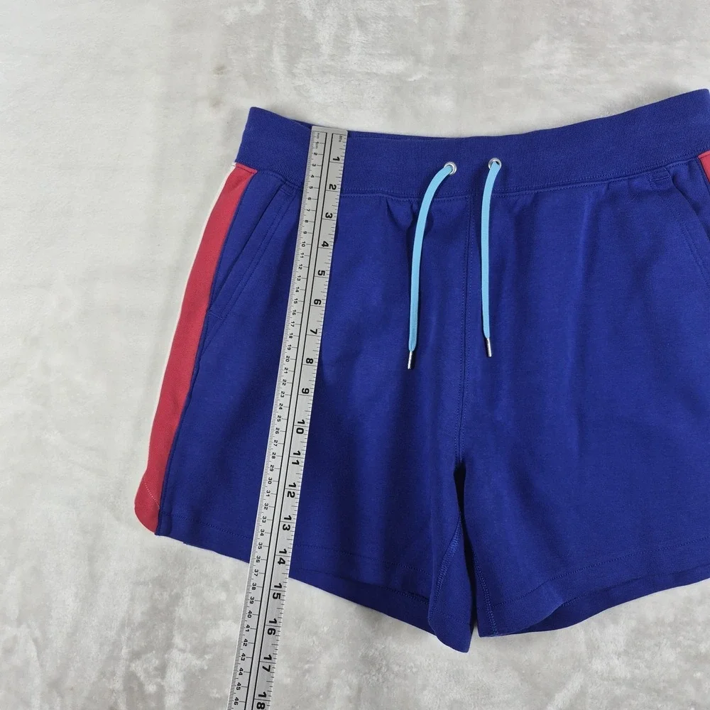 Polo Ralph Lauren Lounge Shorts Men's Medium Blue Drawstrings Sleepwear Casual
